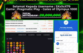 JACKPOT GATES OF OLYMPUS 1000 25 JANUARI 2026