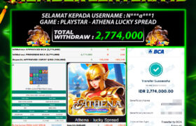 JACKPOT ATHENA LUCKY SPREAD 06 MARET 2026