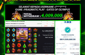 JACKPOT GATES OF OLYMPUS 01 MARET 2026