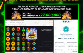 JACKPOT GATES OF OLYMPUS 1000 08 MARET 2026