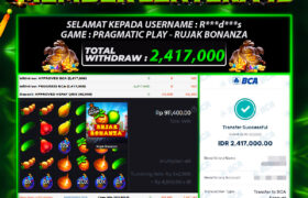 JACKPOT RUJAK BONANZA 05 MARET 2026