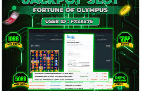 JACKPOT FORTUNE OF OLYMPUS 27 MARET 2026