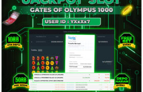JACKPOT GATES OF OLYMPUS 1000 13 MARET 2026