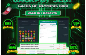 JACKPOT GATES OF OLYMPUS 1000 23 MARET 2026