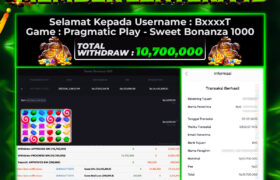JACKPOT SWEET BONANZA 1000 05 MARET 2026