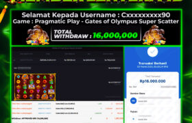JACKPOT GATES OF OLYMPUS SUPER SCATTER 02 MARET 2026