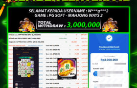 JACKPOT MAHJONG WAYS 2 12 MARET 2026