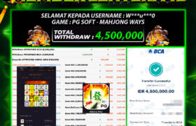 JACKPOT MAHJONG WAYS 11 MARET 2026 12
