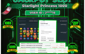 JACKPOT STARLIGHT PRINCESS 1000 10 APRIL 2026