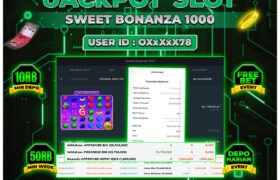 JACKPOT SWEET BONANZA 1000 24 APRIL 2026