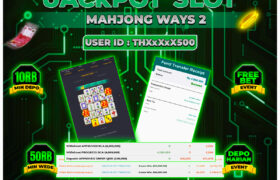 JACKPOT MAIN MAHJONG WAYS 2 08 JUNI 2026