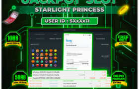 JACKPOT STARLIGHT PRINCESS 28 JULI 2026