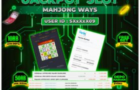 JACKPOT MAIN MAHJONG WAYS 01 AGUSTUS 2026