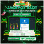 JACKPOT GATES OF OLYMPUS 1000 13 AGUSTUS 2026
